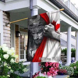 Jesus Flag Jesus Faith Over Fear Canadian…