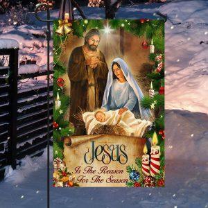 Jesus Flag Jesus Is The Reason For The Season Christmas Flag 3