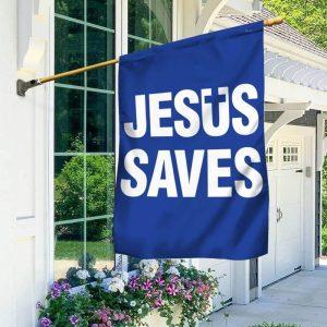 Jesus Flag Jesus Saves Christian Flag 1