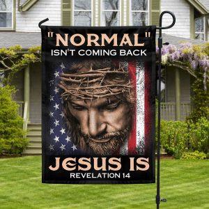 Jesus Flag Normal Isn't Coming Back Jesus Is Flag 2