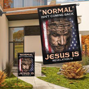 Jesus Flag Normal Isn't Coming Back Jesus Is Flag 3