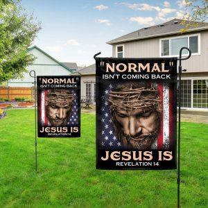 Jesus Flag Normal Isn't Coming Back Jesus Is Flag 4