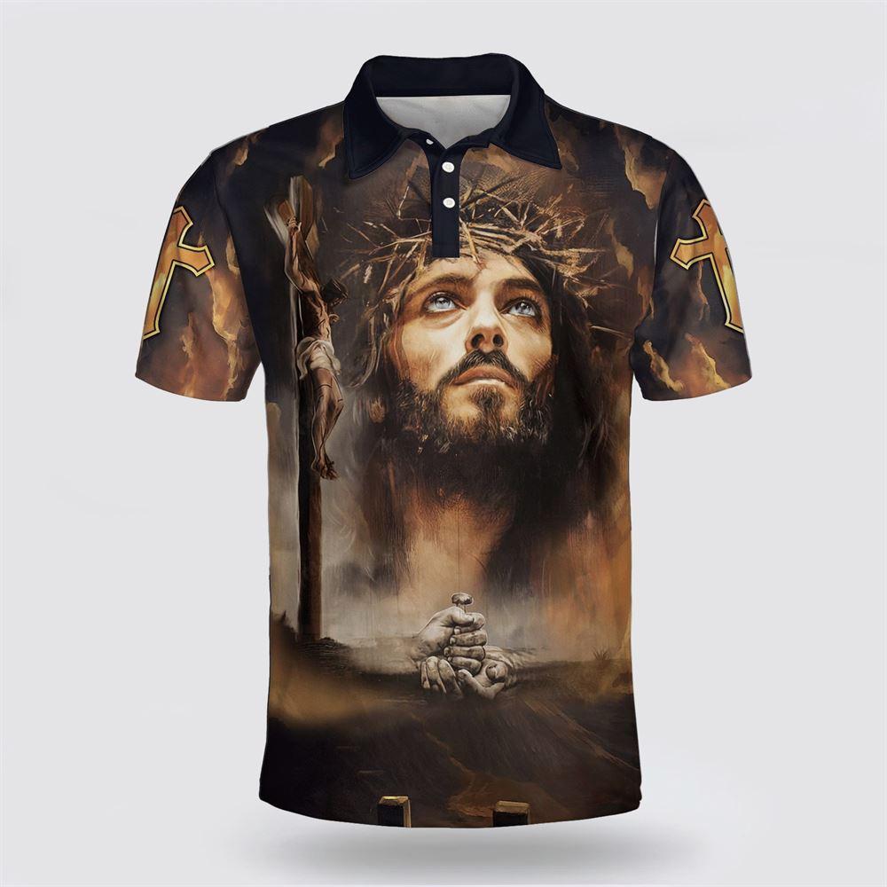 Jesus God Is My Savior My Everything Life Of Polo Shirt – Gifts For Jesus Lovers Jesus God Is My Savior My Everything Life Of Polo Shirt – Gifts For Jesus Lovers