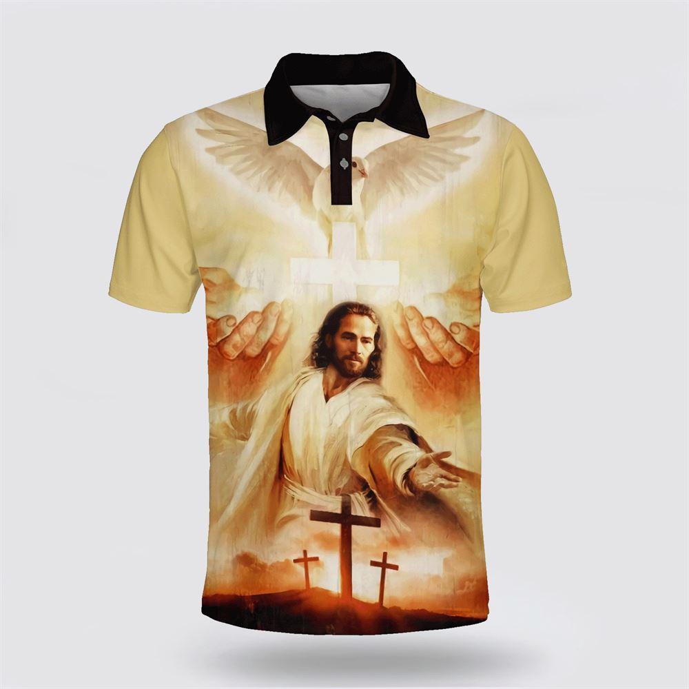 Jesus Hands Polo Shirt – Gifts For Jesus Lovers Jesus Hands Polo Shirt – Gifts For Jesus Lovers