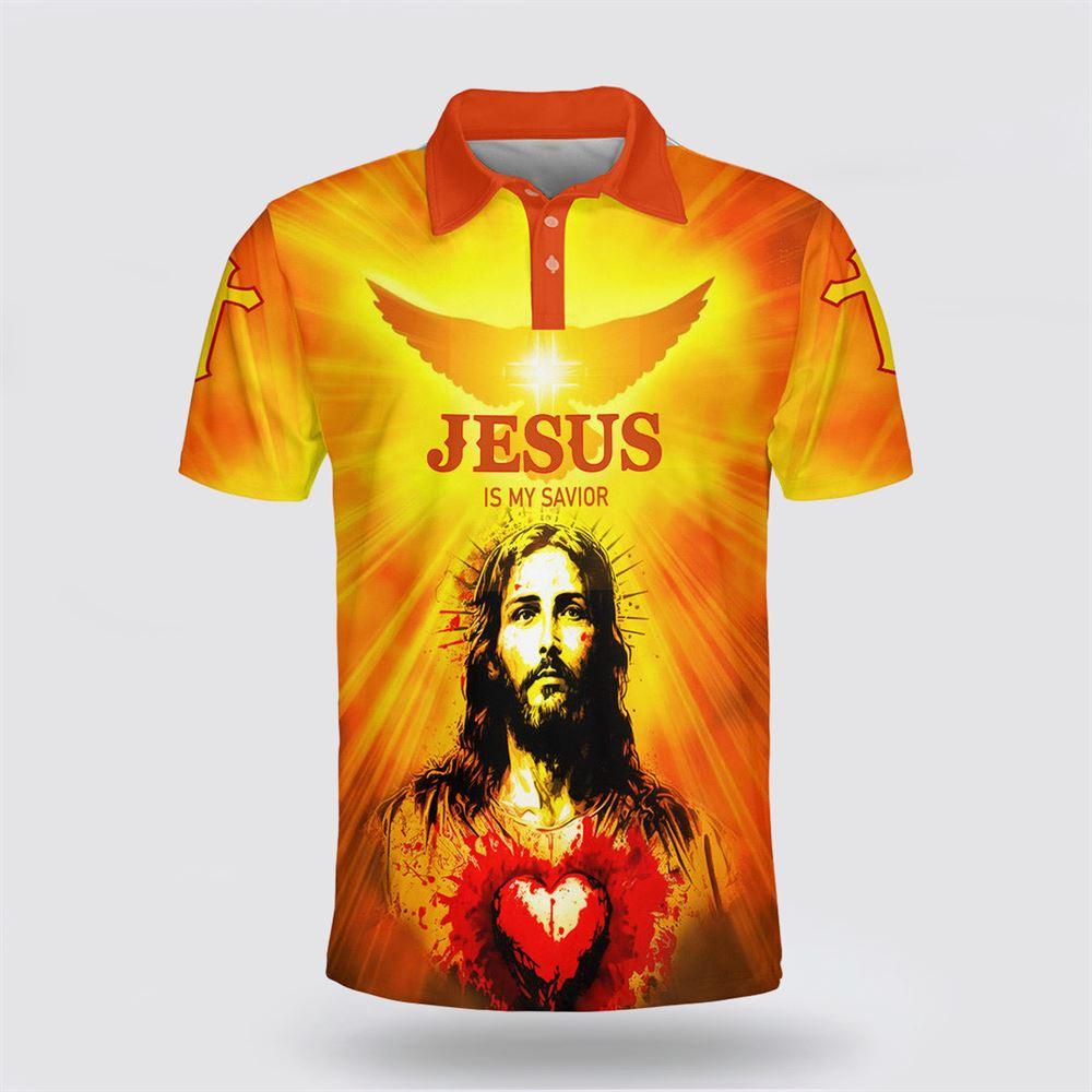 Jesus Heart Polo Shirt – Gifts For Jesus Lovers Jesus Heart Polo Shirt – Gifts For Jesus Lovers