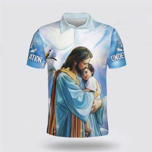 Jesus Holding Boy Polo Shirt – Gifts…