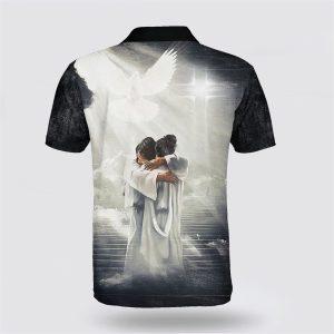 Jesus Holding Polo Shirt Gifts For Jesus Lovers 2 in1jzc.jpg