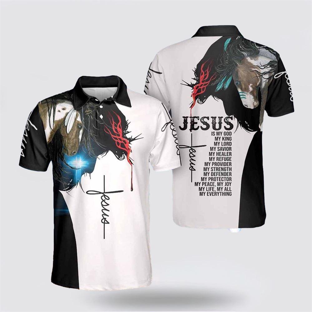 Jesus Is My Lord My Everything Polo Shirts – Gifts For Jesus Lovers Jesus Is My Lord My Everything Polo Shirts – Gifts For Jesus Lovers