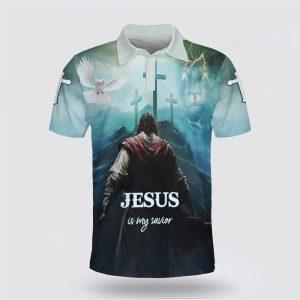 Jesus Is My Savior Christian Dove Cross…