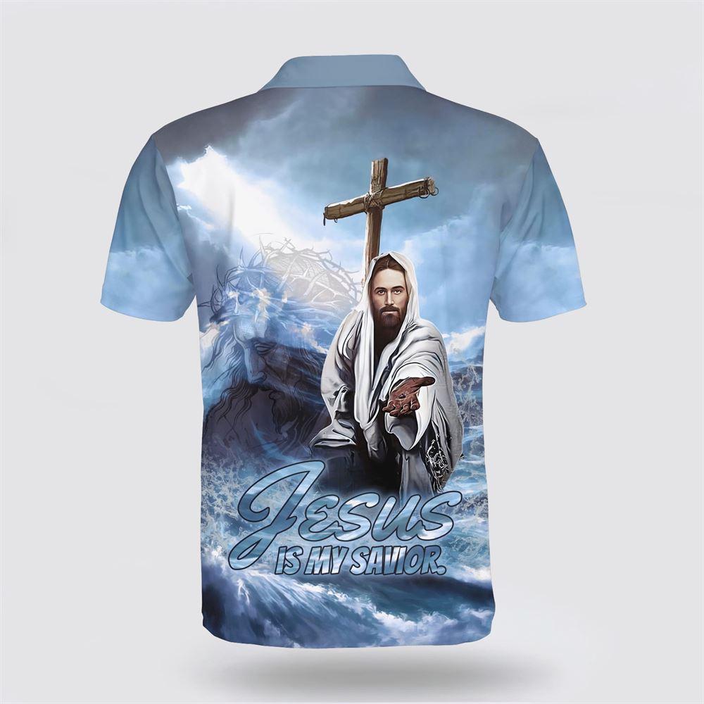 Jesus Is My Savior Cross Polo Shirt – Gifts For Jesus Lovers Jesus Is My Savior Cross Polo Shirt – Gifts For Jesus Lovers
