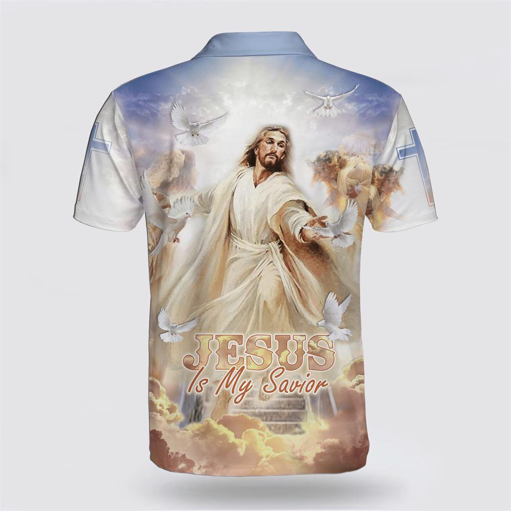 Jesus Is My Savior Dove Polo Shirt – Gifts For Jesus Lovers Jesus Is My Savior Dove Polo Shirt – Gifts For Jesus Lovers