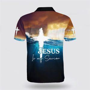 Jesus Is My Savior Hands Polo Shirt Gifts For Jesus Lovers 2 e4elfo.jpg