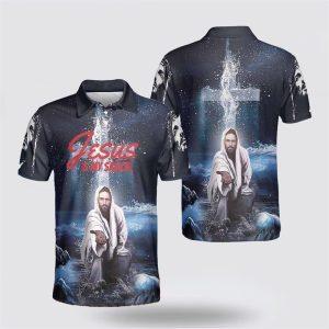 Jesus Is My Saviour Jesus Polo Shirts…