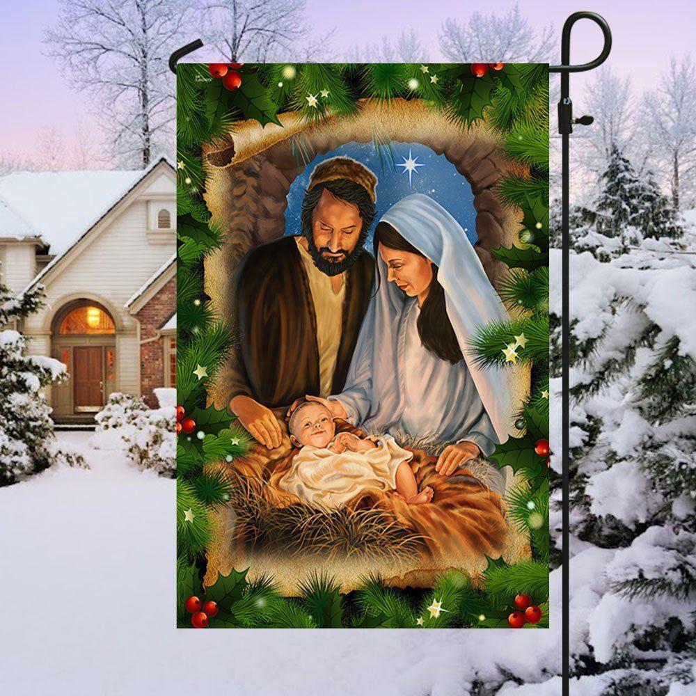 Jesus Is The Reason Christmas Flag Jesus Is Born Nativity Of Jesus – Christian Flag Outdoor Decoration