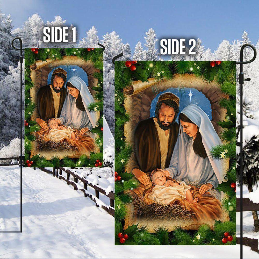 Jesus Is The Reason Christmas Flag Jesus Is Born Nativity Of Jesus – Christian Flag Outdoor Decoration