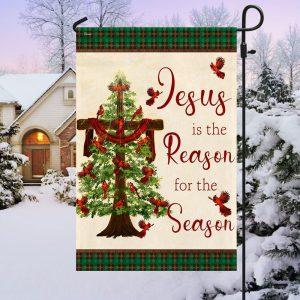 Jesus Is The Reason For The Season Christmas Flag 3