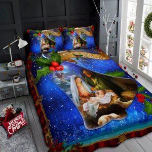 Jesus Is the Reason For The Season Quilt Bedding Set Christian Gift For Believers 1 wcvpn0.jpg