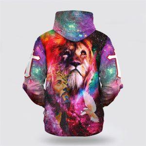 Jesus Lion Dive Colorful All Over Print 3D Hoodie Gifts For Jesus Lovers 2 pe3dgb.jpg