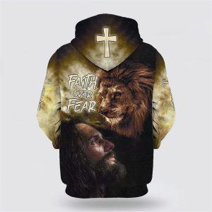 Jesus Lion Face Faith Over Fear All Over Print Hoodie Shirt Christian Gift For Believers 2 g3gynj.jpg