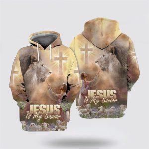 Jesus Lion Lamb Jesus Is My Savior All Over Print Hoodie Shirt Christian Gift For Believers 3 pyp5y3.jpg