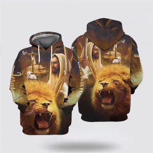 Jesus Lion The Cross Lamb And Dove All Over Print Hoodie Shirt Christian Gift For Believers 3 mh62jn.jpg