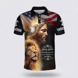 Jesus Lion Way Maker Miracle Worker Promise…