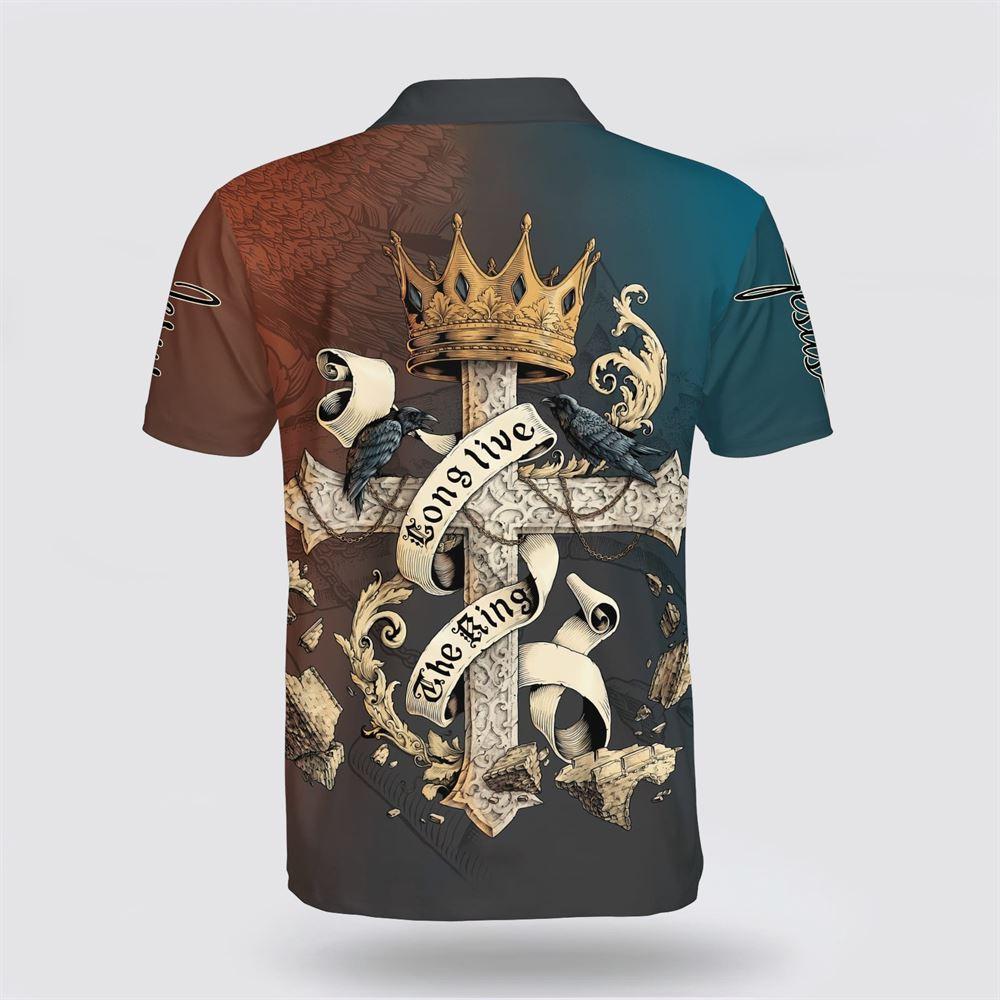 Jesus Long Live The King Polo Shirt – Gifts For Jesus Lovers Jesus Long Live The King Polo Shirt – Gifts For Jesus Lovers