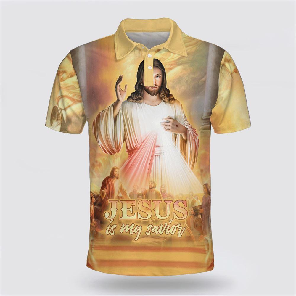 Jesus Lover Jesus Is My Savior Polo Shirt – Gifts For Jesus Lovers