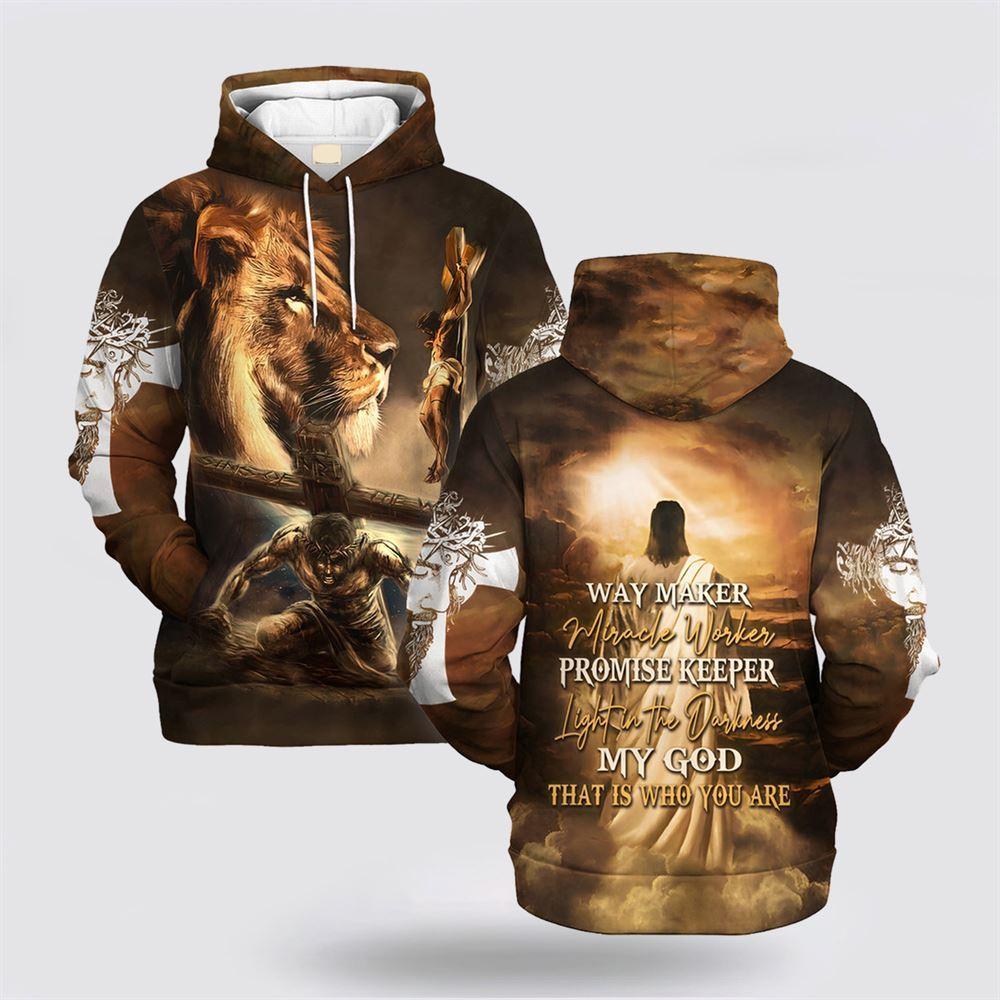 Jesus On The cross Wway Maker Miracle Worker Promise Keeper All Over Print 3D Hoodie – Gifts For Jesus Lovers Jesus On The cross Wway Maker Miracle Worker Promise Keeper All Over Print 3D Hoodie – Gifts For Jesus Lovers