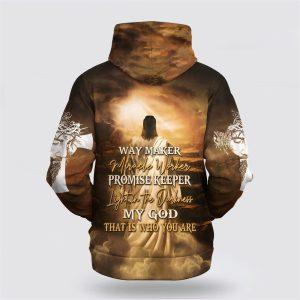 Jesus On The cross Wway Maker Miracle Worker Promise Keeper All Over Print 3D Hoodie Gifts For Jesus Lovers 3 vsiev8.jpg