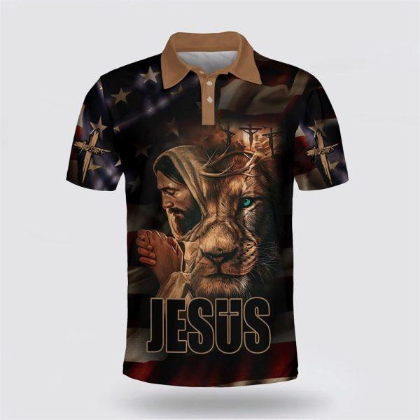 Jesus Pray Polo Shirt – Gifts For Christian Families
