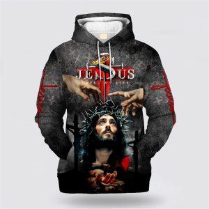 Jesus Saved My Life All Over Print Hoodie Shirt Gifts For Jesus Lovers 1 xbyl03.jpg