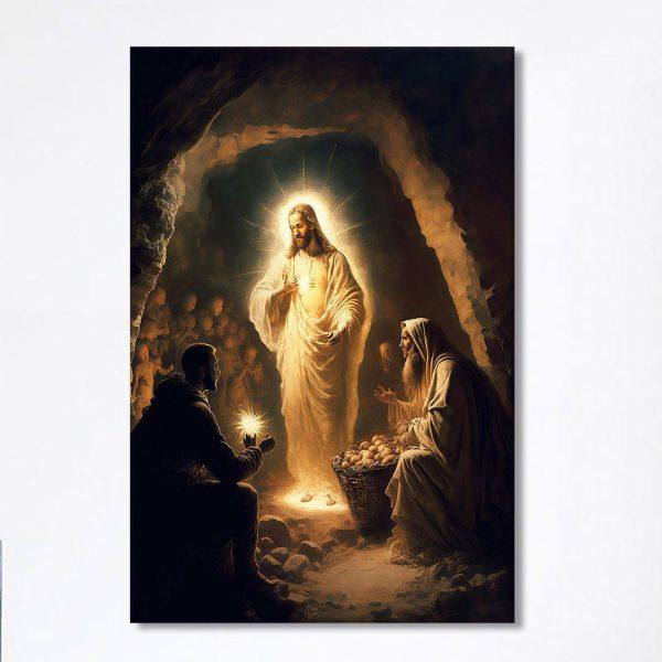 Jesus Spiritual Canvas Prints – Religious Canvas Art – Christian Wall Decor