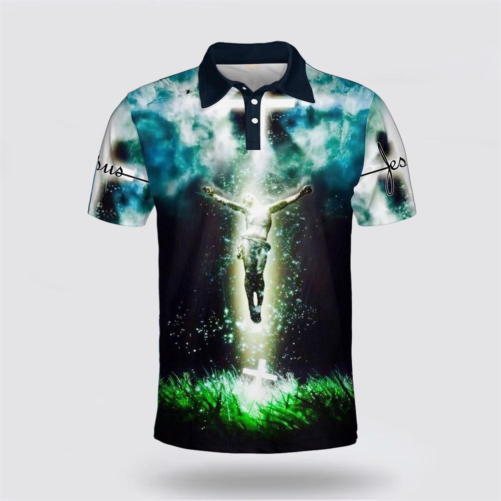 Jesus Underwater Polo Shirt – Gifts For Christian Families Jesus Underwater Polo Shirt – Gifts For Christian Families
