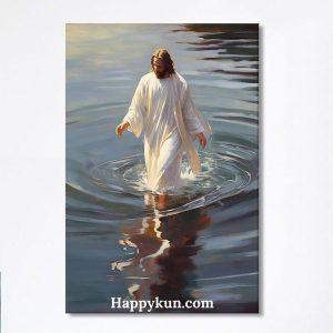 Jesus Walking On The Water Canvas Prints…