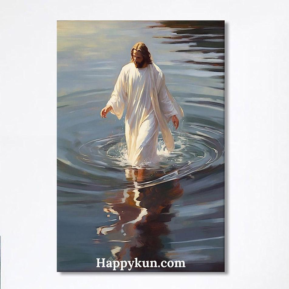 Jesus Walking On The Water Canvas Prints – Jesus Canvas Art – Christian Wall Art Canvas Decor Jesus Walking On The Water Canvas Prints – Jesus Canvas Art – Christian Wall Art Canvas Decor