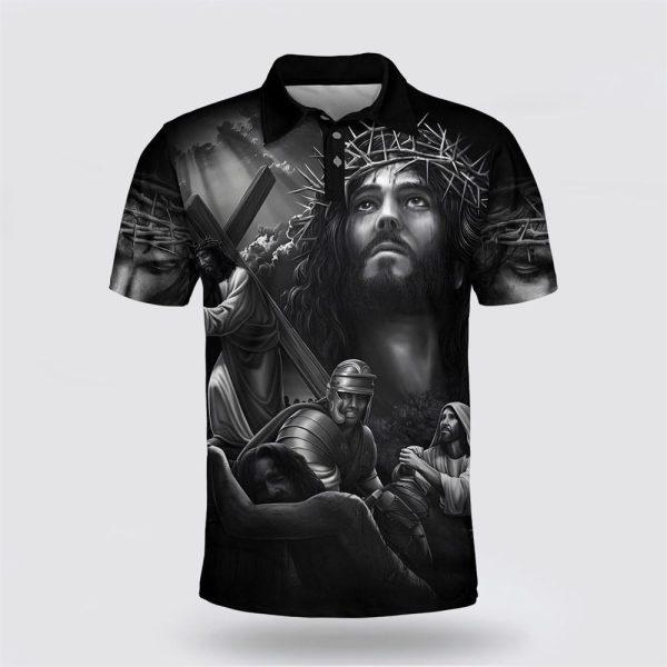Jesus Warrior Polo Shirt – Gifts For Christian Families