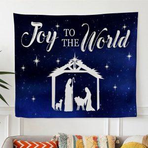 Joy To The World Nativity Scene Christmas…