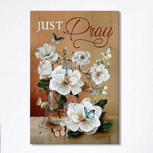 Just Breathe Wall Art Canvas – Bible…