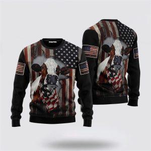 Kentucky Derby Cowboy Ugly Christmas Sweater Ugly…