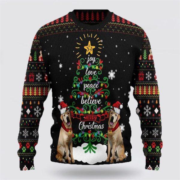 Labrador Christmas Dog Ugly Sweaters 3D – Gifts For Dog Lover