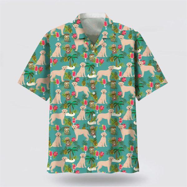 Labrador Hawaiian Beach Hawaiian Shirt – Dog Lover Hawaiian Shirts