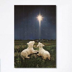 Lambs Look At The Light Star Of…