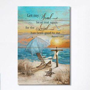 Let My Soul Be At Rest Again…