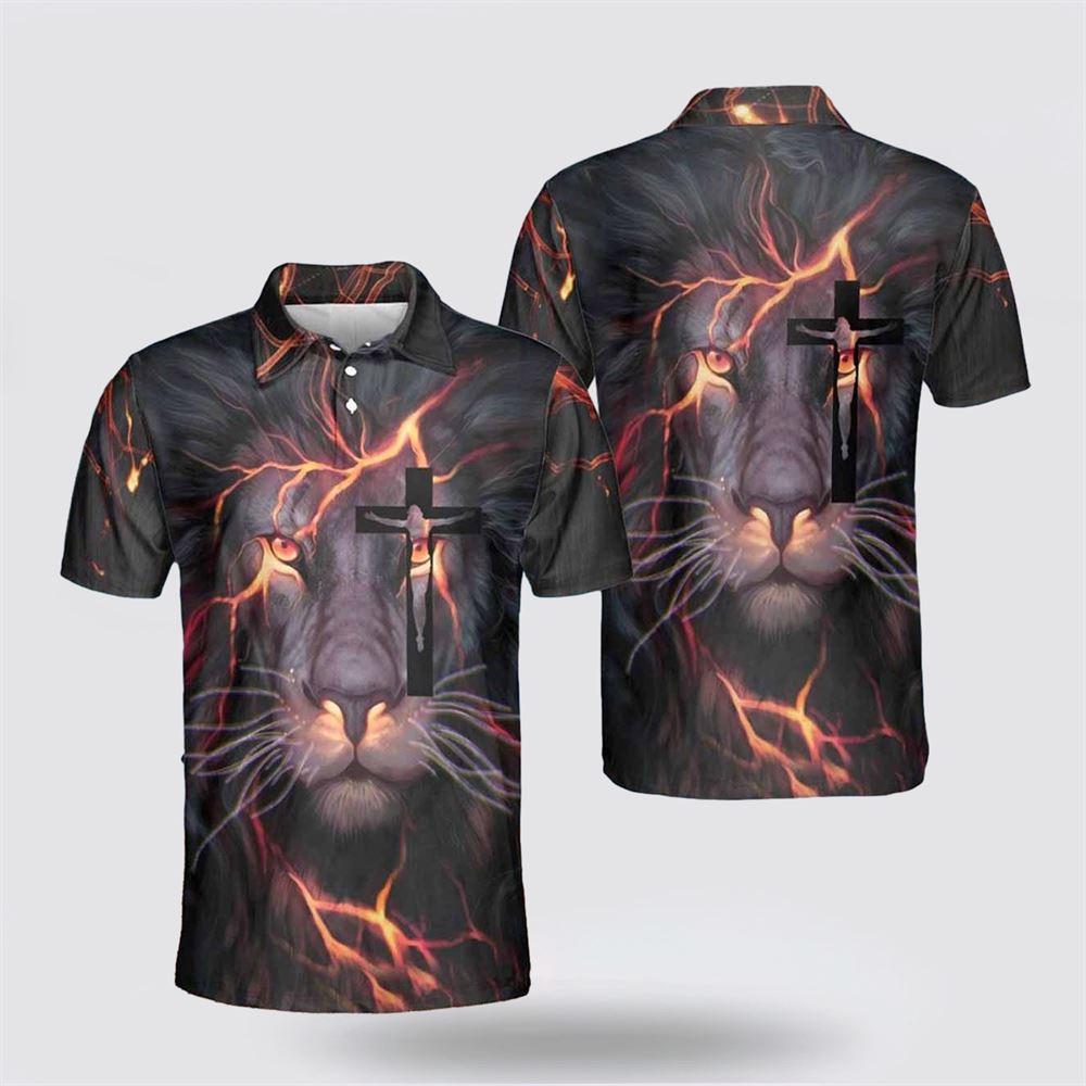 Lion Jesus Eye Jesus Polo Shirts – Gifts For Christian Families Lion Jesus Eye Jesus Polo Shirts – Gifts For Christian Families