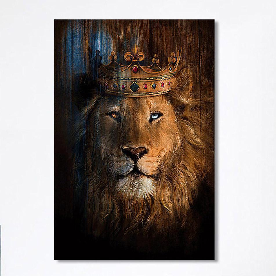 Lion Of Judah Gorgeous Crown Canvas – Christian Wall Art Canvas – Religious Home Decor Lion Of Judah Gorgeous Crown Canvas – Christian Wall Art Canvas – Religious Home Decor