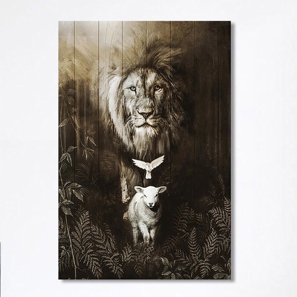 Lion Of Judah Lamb Of God Dove Canvas – Lion Canvas Print – Christian Wall Art Canvas – Religious Home Decor Lion Of Judah Lamb Of God Dove Canvas – Lion Canvas Print – Christian Wall Art Canvas – Religious Home Decor