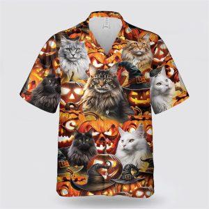 Maine Coon Cat Halloween Pattern Hawaiian Shirt Gift For Cat Lover 1 wf0kc3.jpg