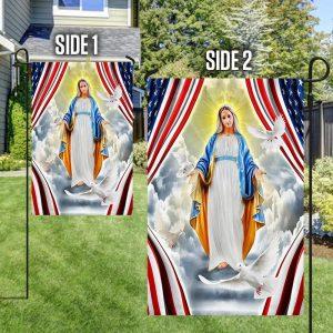 Mary Flag Mother Of Jesus Flag 4