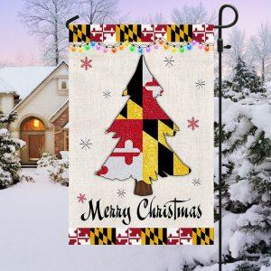 Maryland Christmas Flag Christmas Tree Maryland Christmas Decor 1 3